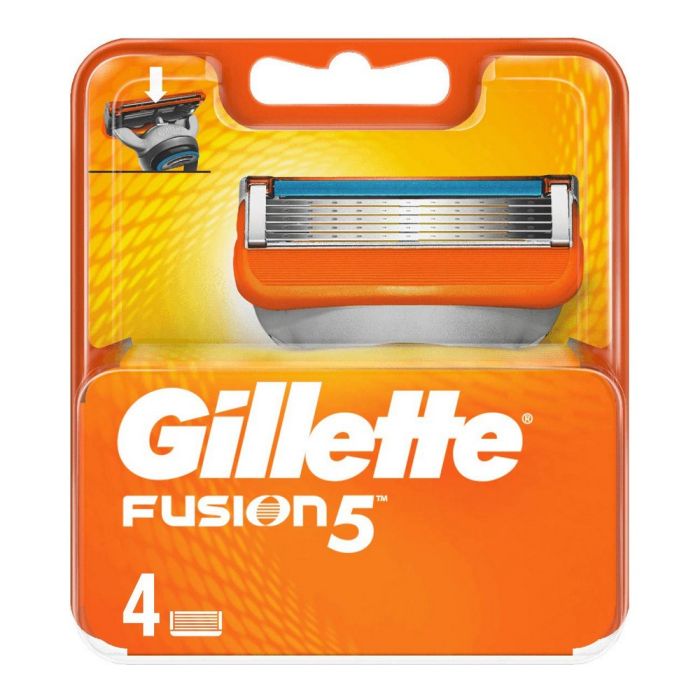 Recambio de Cuchilla para Afeitadora Fusion Gillette (4 uds)