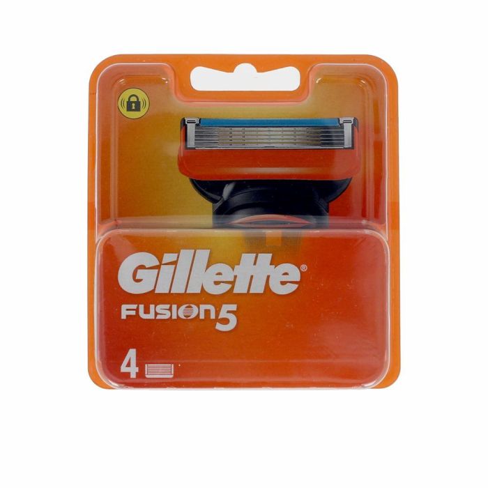 Recambios para Cuchilla de Afeitar Gillette Fusion 5 (4 uds)
