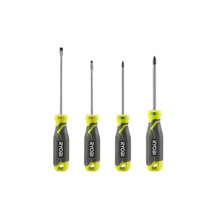 Ryobi RHSDS4PC Juego de 4 destornilladores magnéticos 0 Ryobi RHSDS4PC Juego de 4 destornilladores magnéticos 0