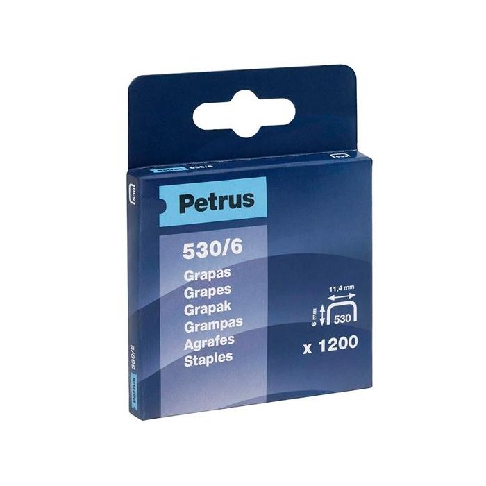 Petrus Grapas 530/6 cobreadas -caja 1200