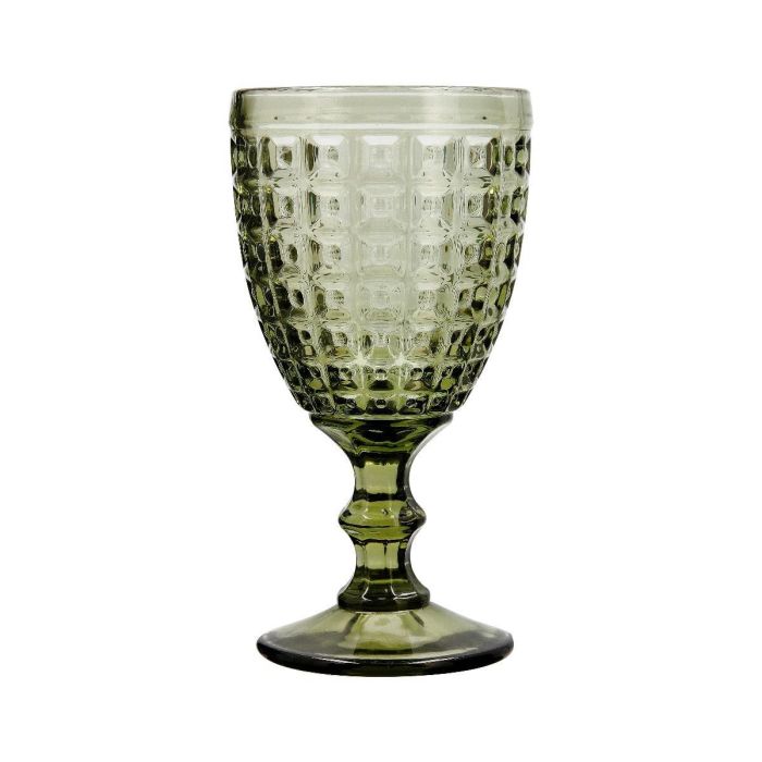 La Bouchée by La Cartuja de Sevilla Copa Alma Vidrio 30 cL Verde - Pack 6 Unidades, Apto Lavavajillas, Libre de Cadmio y Plomo