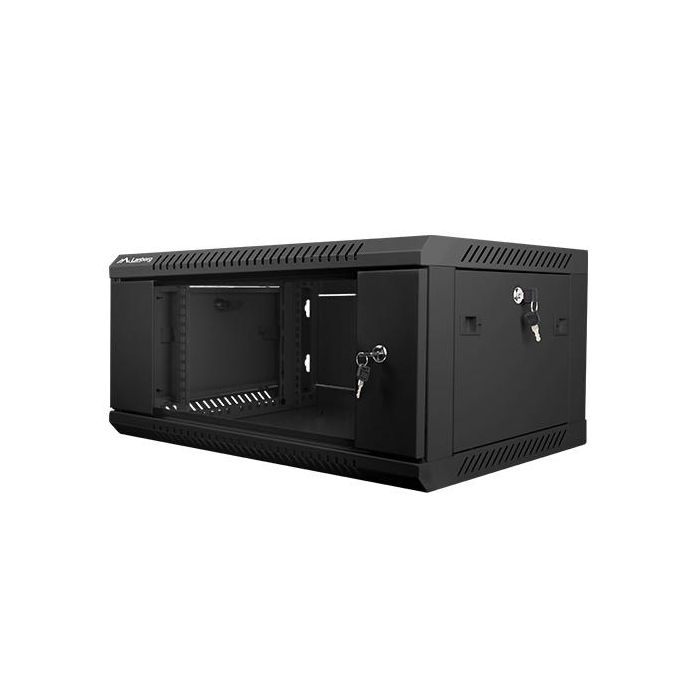 Armario Rack Lanberg 4 Unidades 600x450x279 Auto Armario Rack Lanberg 4 Unidades 600x450x279 Auto