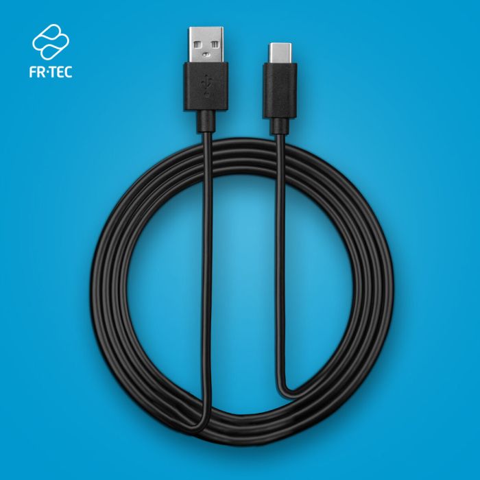 Cable USB A a USB C FR-TEC FT0029 Negro 3 m 2