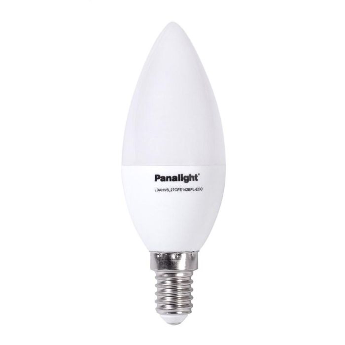 Panasonic-Panalight LDAHV5L27CFE142EPL-ECO-4x Lámpara LED Vela Frost E14 4W 2700K Pack de 4 1 Panasonic-Panalight LDAHV5L27CFE142EPL-ECO-4x Lámpara LED Vela Frost E14 4W 2700K Pack de 4 1