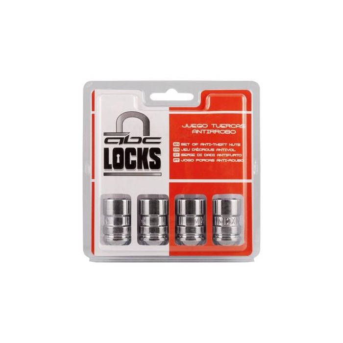Tuercas antirrobo ABC Parts L26 21/22 14 x 150 mm 4 Unidades