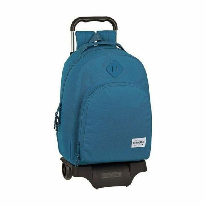 Cartera Escolar Safta Con Carro Blackfit8 -'Egeo-' 320x150x420 mm