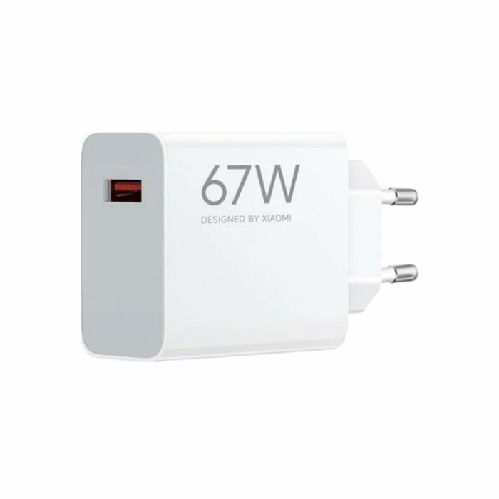 Cargador de Pared Xiaomi Blanco 67 W Cargador de Pared Xiaomi Blanco 67 W