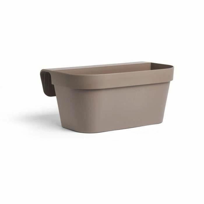 Garden Id 05011907 Jardinera con gancho Star Taupe 50x21 cm - Fácil fijación, Reserva de agua, Reciclada 0 Garden Id 05011907 Jardinera con gancho Star Taupe 50x21 cm - Fácil fijación, Reserva de agua, Reciclada 0