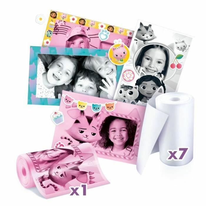 Canal Toys CTGAB006 Recambio para Cámara Instantánea Gabby y la Casa Mágica para Fotos, Selfies y Vídeos 1 Canal Toys CTGAB006 Recambio para Cámara Instantánea Gabby y la Casa Mágica para Fotos, Selfies y Vídeos 1