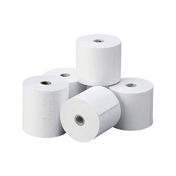 Fabrisa Rollo Térmico Sin Bpa 80x80x12 mm 65 gr.-8U- Fabrisa Rollo Térmico Sin Bpa 80x80x12 mm 65 gr.-8U-