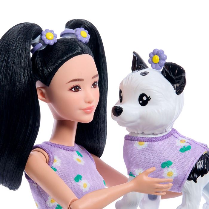 Barbie Twinning Looks Asiática Con Perro Jfp39 Mattel 2 Barbie Twinning Looks Asiática Con Perro Jfp39 Mattel 2