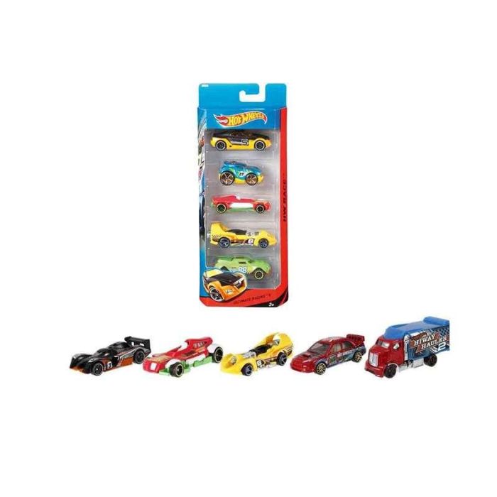Mattel Coche Hot Wheels Pack de 5 Coches Modelos Surtidos 2 Mattel Coche Hot Wheels Pack de 5 Coches Modelos Surtidos 2