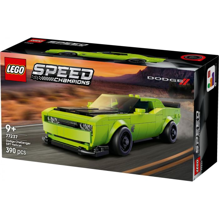 Lego Speed Champions Coche Deportivo Dodge Challenger SRT Hellcat - Kit de Construcción Réplica Detallada para Niños +9 Años 11