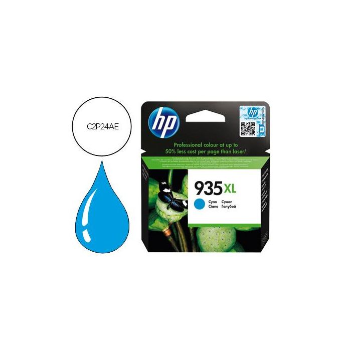 Ink-Jet Hp 935XL Ojp 6230 - 6830 Cian -825 Pag-