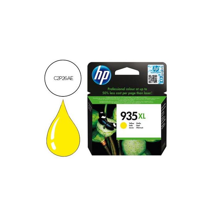 Ink-Jet Hp 935XL Ojp 6230 - 6830 Amarillo -825 Pag-