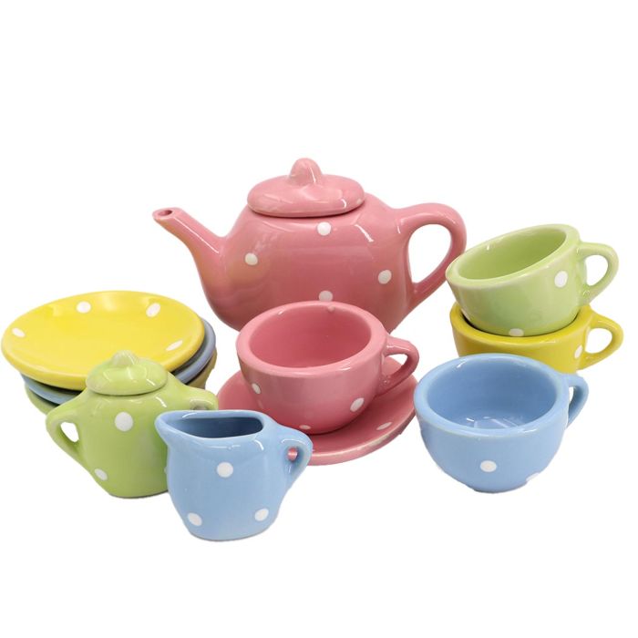 Set De Te De Porcelana 13 Pzs Tachan 2