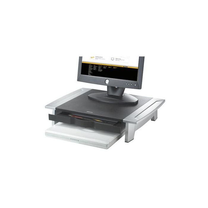 Soporte Fellowes Para Monitor Tft Office Suites Ajustable En Altura Con Bandeja 100-150x500x364 mm Mm Color