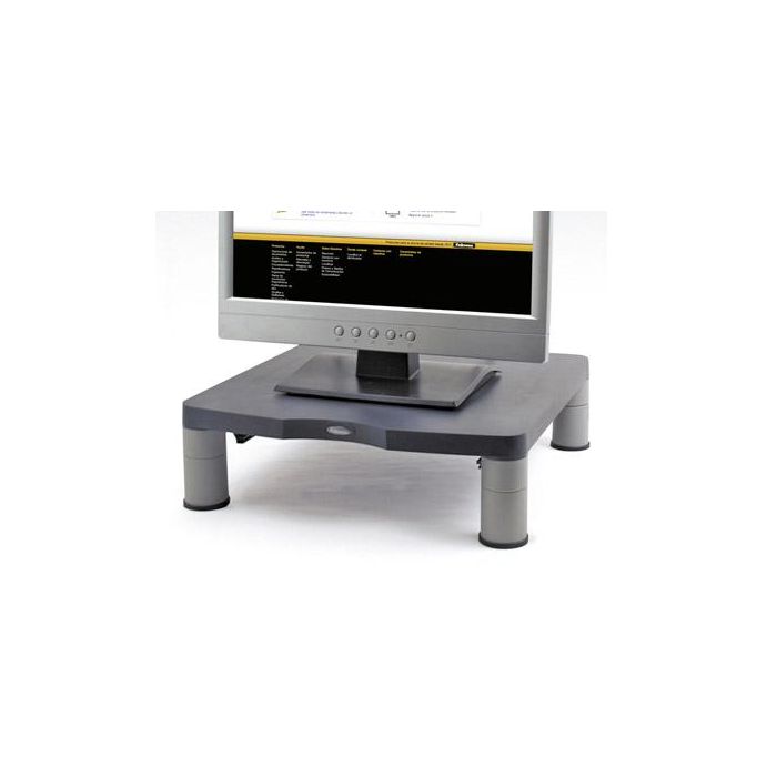 Soporte Fellowes Para Monitor Tft Estandar Ajustable En Altura 50-100x340x340 mm Color Grafito