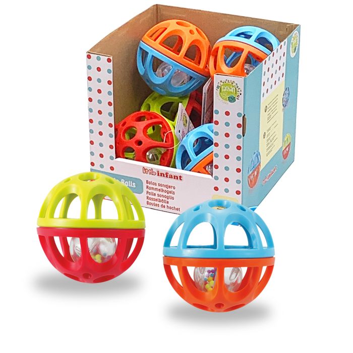 Bolas Sonajero Sensoriales Para Bebes Pl1001 Tachan