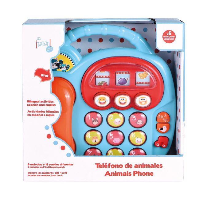 Telefono Bilingue Animales Y Numeros Ls9991 Tachan