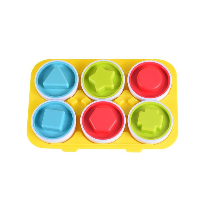 Pack 6 Huevos Colores Encajables Tachan 1