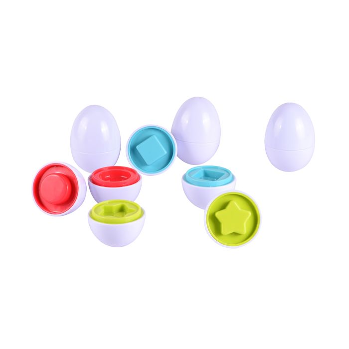 Pack 6 Huevos Colores Encajables Tachan 2