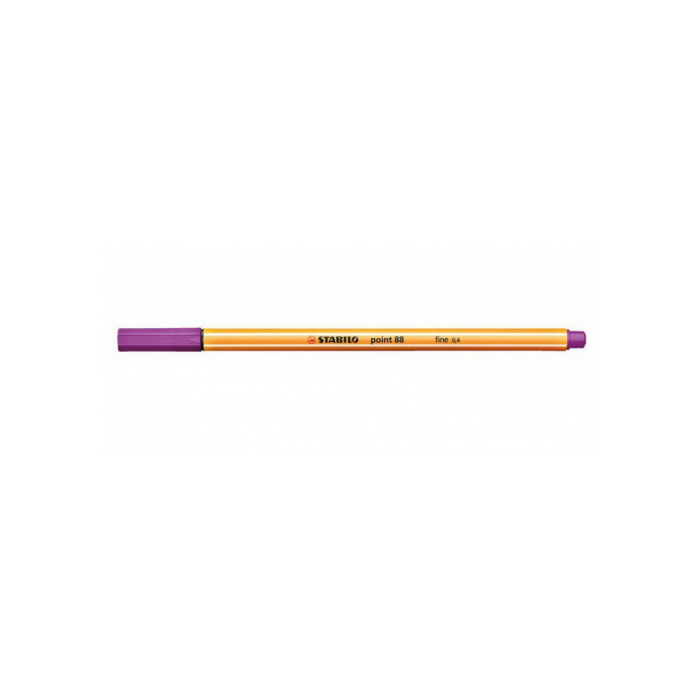 Rotulador Punta Fina Point 88 0.4Mm Lila Stabilo 88/58 1 Rotulador Punta Fina Point 88 0.4Mm Lila Stabilo 88/58 1