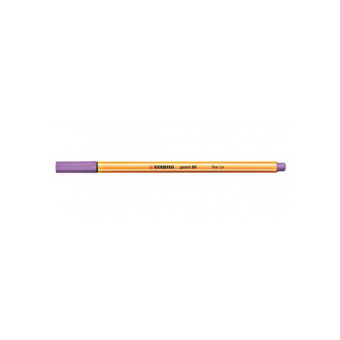 Rotulador Punta Fina Point 88 0.4Mm Lila Claro Stabilo 88/59 1 Rotulador Punta Fina Point 88 0.4Mm Lila Claro Stabilo 88/59 1