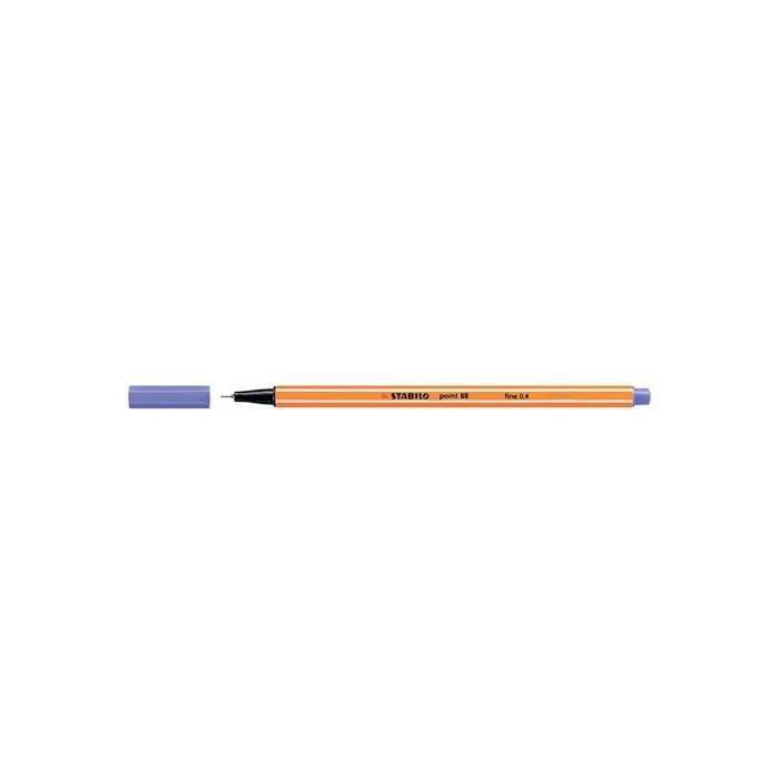 STABILO Rotulador Point 88 punta fieltro fina trazo 0,4mm violeta STABILO Rotulador Point 88 punta fieltro fina trazo 0,4mm violeta