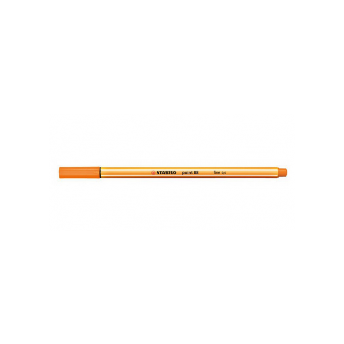 Rotulador Punta Fina Point 88 0.4Mm Naranja Stabilo 88/54 1 Rotulador Punta Fina Point 88 0.4Mm Naranja Stabilo 88/54 1