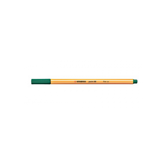Rotulador Punta Fina Point 88 0.4Mm Verde Pino Stabilo 88/53 1 Rotulador Punta Fina Point 88 0.4Mm Verde Pino Stabilo 88/53 1