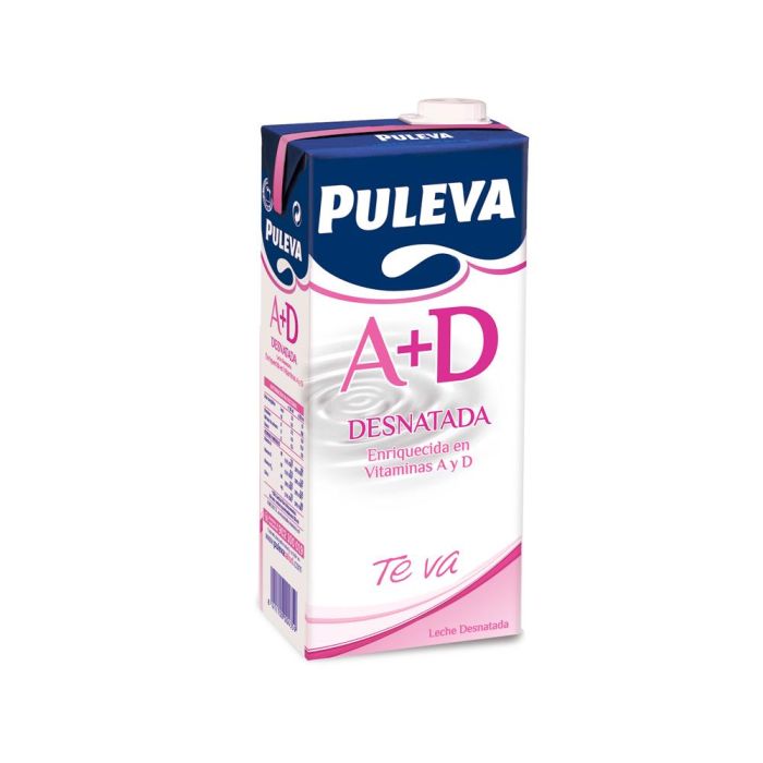 Leche Puleva Desnatada Brik De 1 Litro 1