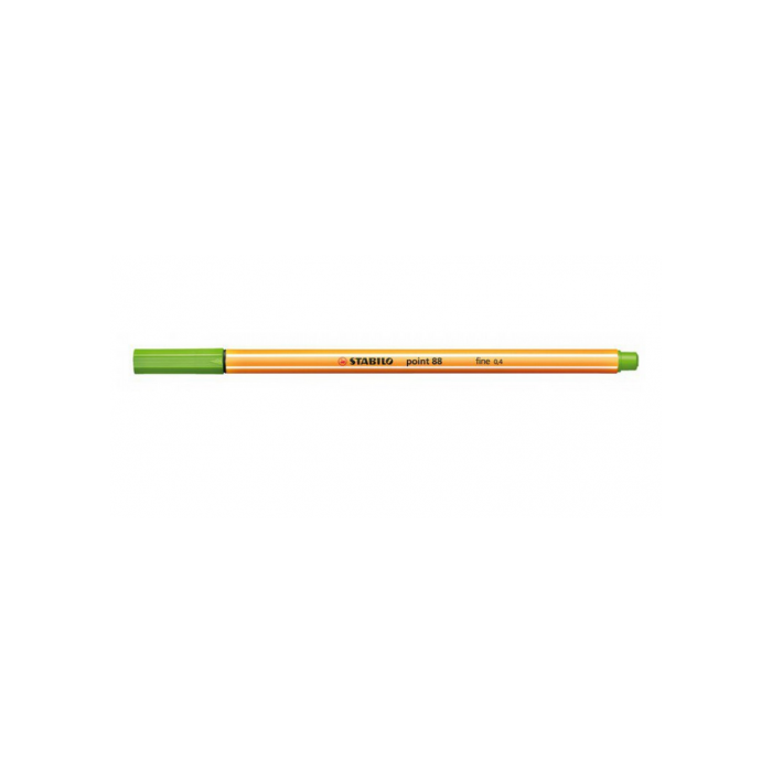 Rotulador Punta Fina Point 88 0.4Mm Verde Hoja Stabilo 88/43 1 Rotulador Punta Fina Point 88 0.4Mm Verde Hoja Stabilo 88/43 1