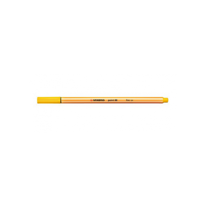 Rotulador Punta Fina Point 88 0.4Mm Amarillo Stabilo 88/44 1 Rotulador Punta Fina Point 88 0.4Mm Amarillo Stabilo 88/44 1