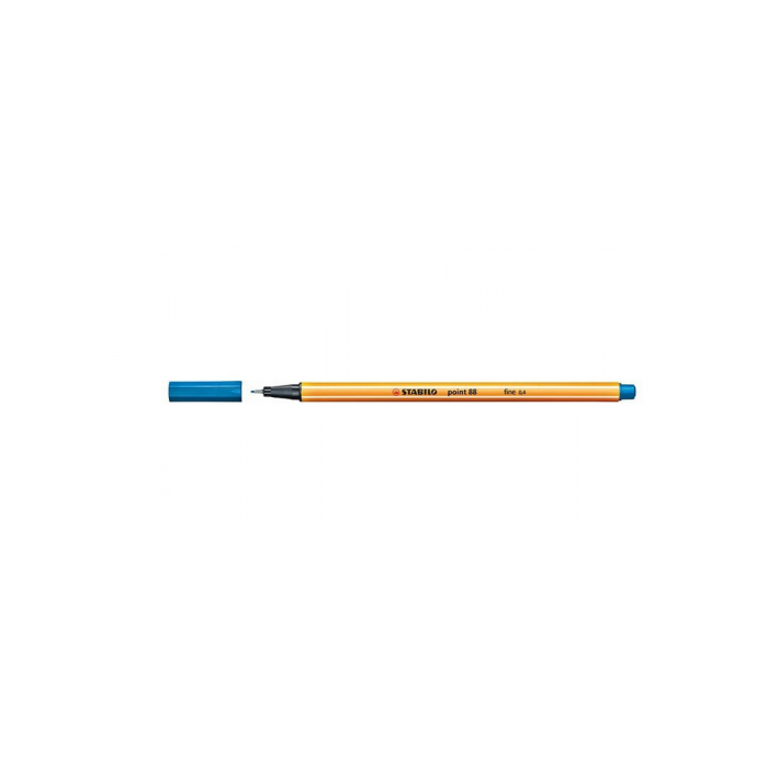 STABILO Rotulador Point 88 punta fieltro fina trazo 0,4mm azul ultramar STABILO Rotulador Point 88 punta fieltro fina trazo 0,4mm azul ultramar