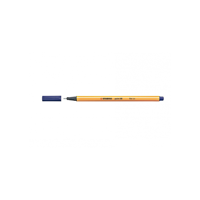 STABILO Rotulador Point 88 punta fieltro fina trazo 0,4mm azul prusia STABILO Rotulador Point 88 punta fieltro fina trazo 0,4mm azul prusia
