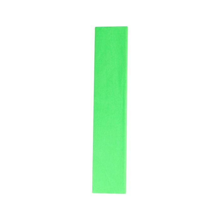 Papel Crespon Liderpapel 50 cm X 2,5 M 34 gr-M2 Verde Fluorescente 2