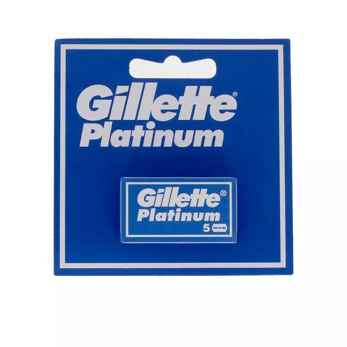 Recambio de Hojas de Afeitar Platinum Gillette Platinum (5 uds)