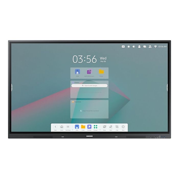 Samsung WA75C pizarra y accesorios interactivos 190,5 cm (75") 3840 x 2160 Pixeles Pantalla táctil Negro