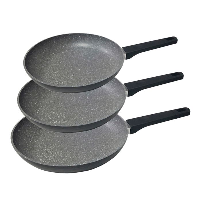 Set de 3 sartenes antiadherentes "professional line" gourmet kitchen