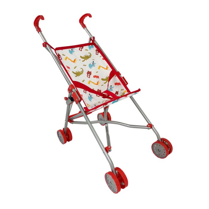 Tachan Carrito de Paseo Bebé Plegable Ultra Compacto, Tipo Paraguas, con Diseño de Animales Infantil, Color Rojo, para Niños +2 Años Tachan Carrito de Paseo Bebé Plegable Ultra Compacto, Tipo Paraguas, con Diseño de Animales Infantil, Color Rojo, para Niños +2 Años