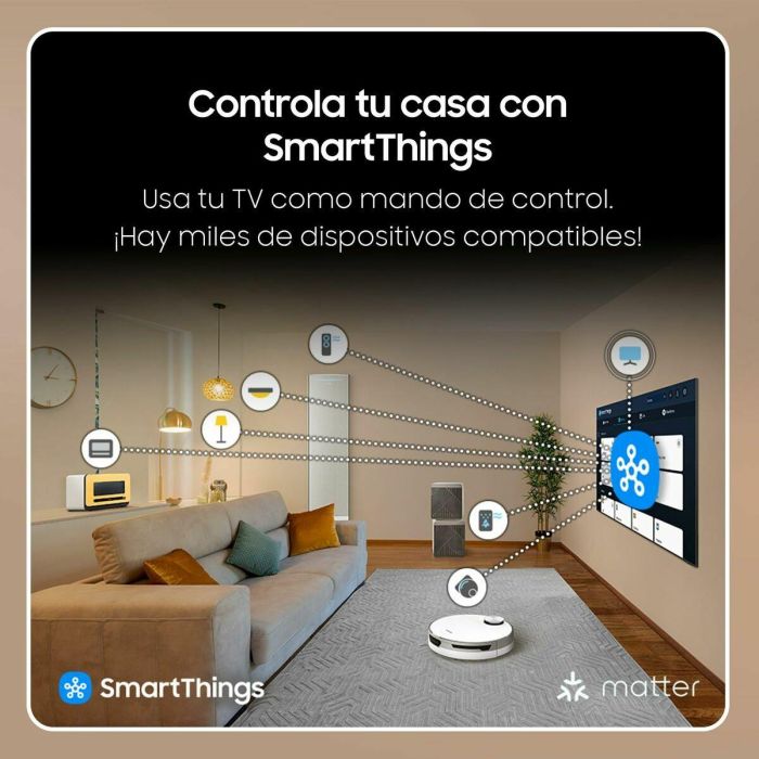 Smart TV Samsung TQ55Q77DATXXC 55" 4K Ultra HD LED HDR QLED 12