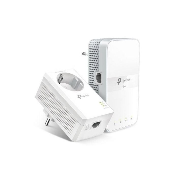 Adaptador Powerline TP-Link TL-WPA7617 KIT 1000Mbps/ Alcance 300m/ Pack de 2 Adaptador Powerline TP-Link TL-WPA7617 KIT 1000Mbps/ Alcance 300m/ Pack de 2