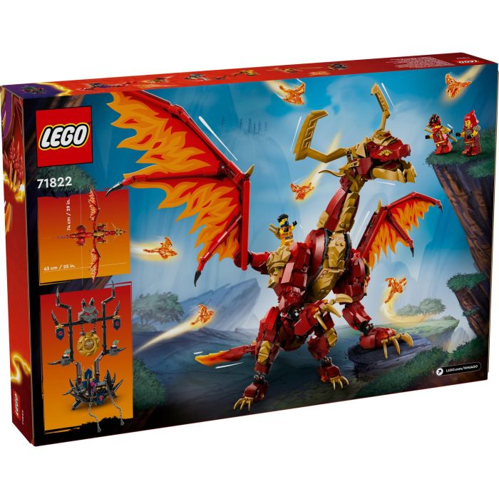 LEGO 71822 Ninjago Dragón Fuente del Movimiento Juego de Construcción para Niños y Niñas de 12 Años con 1716 Piezas 15
