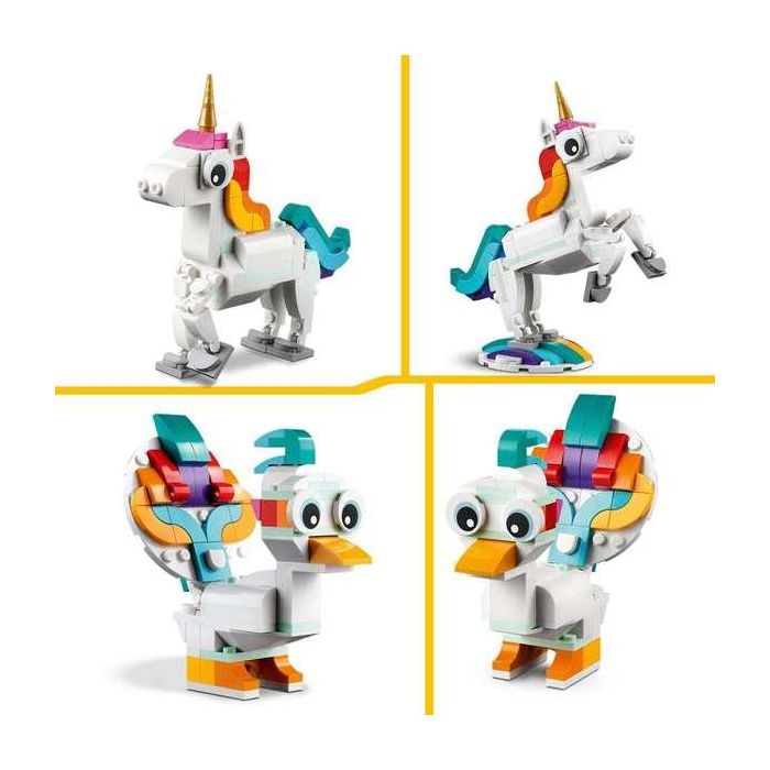 Juego de construccion unicornio mágico lego creator 3 Juego de construccion unicornio mágico lego creator 3