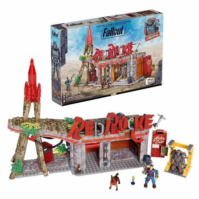 Cohete rojo MEGA Fall Out - HXT00 Cohete rojo MEGA Fall Out - HXT00