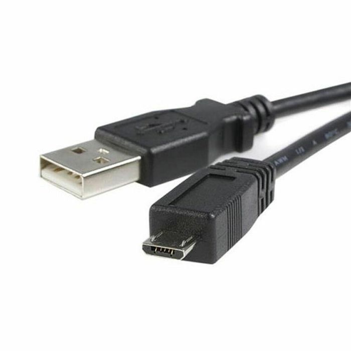 Cable USB a Micro USB Startech UUSBHAUB1M USB A Micro USB B Negro 3 Cable USB a Micro USB Startech UUSBHAUB1M USB A Micro USB B Negro 3
