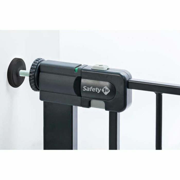 Safety 1St Barrera de seguridad para niños Easy Close - 4 Puntos de Presión, SecurTech®, Metal Negro 4