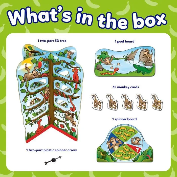 Orchard Cheeky Monkeys Juego de Suerte AUC5011863102270 1