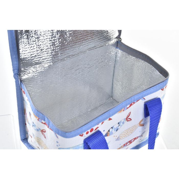 DKD Home Decor Bolsa Térmica Azul Rojo 14x13x21 cm PP Nylon Colección Costa Peces (6 Unidades) 2 DKD Home Decor Bolsa Térmica Azul Rojo 14x13x21 cm PP Nylon Colección Costa Peces (6 Unidades) 2